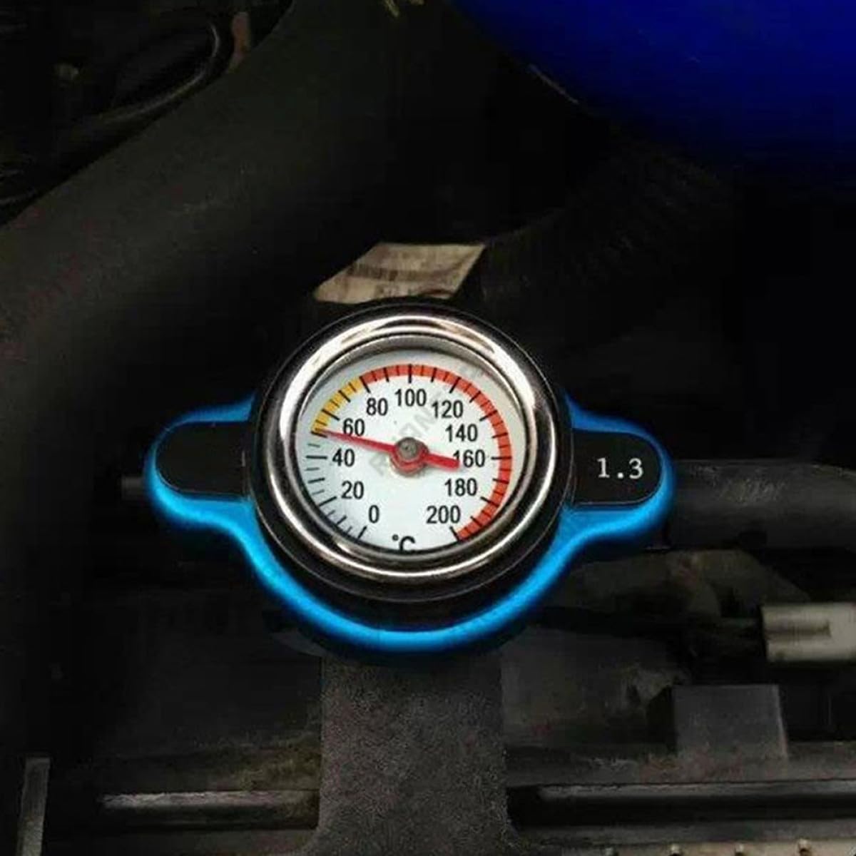 Tapa del Radiador con Medidor de Temperatura Grande