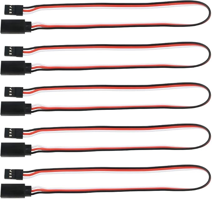 3 Y-Servokabel 15 Cm – Verlängerung Für RC-Servos, Kompatibel Mit Futaba & JR