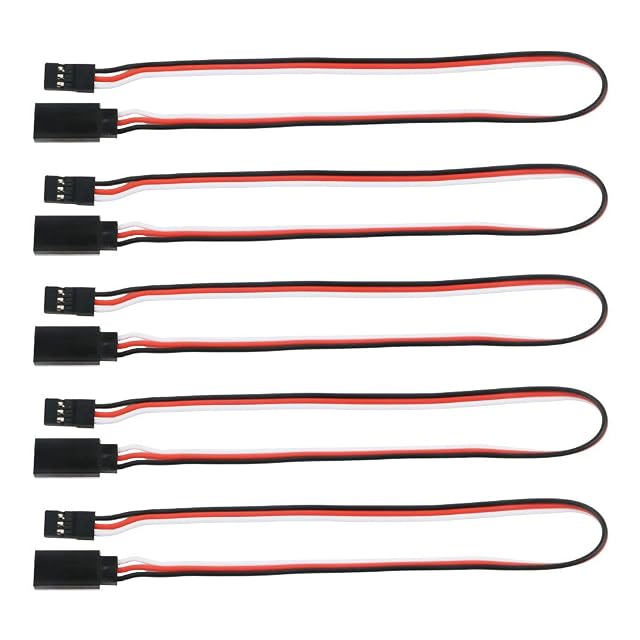 GTIWUNG 5Pcs Cable de Extension Servo, 300mm Jr Servo Extensión, Servo Cable de Extensión