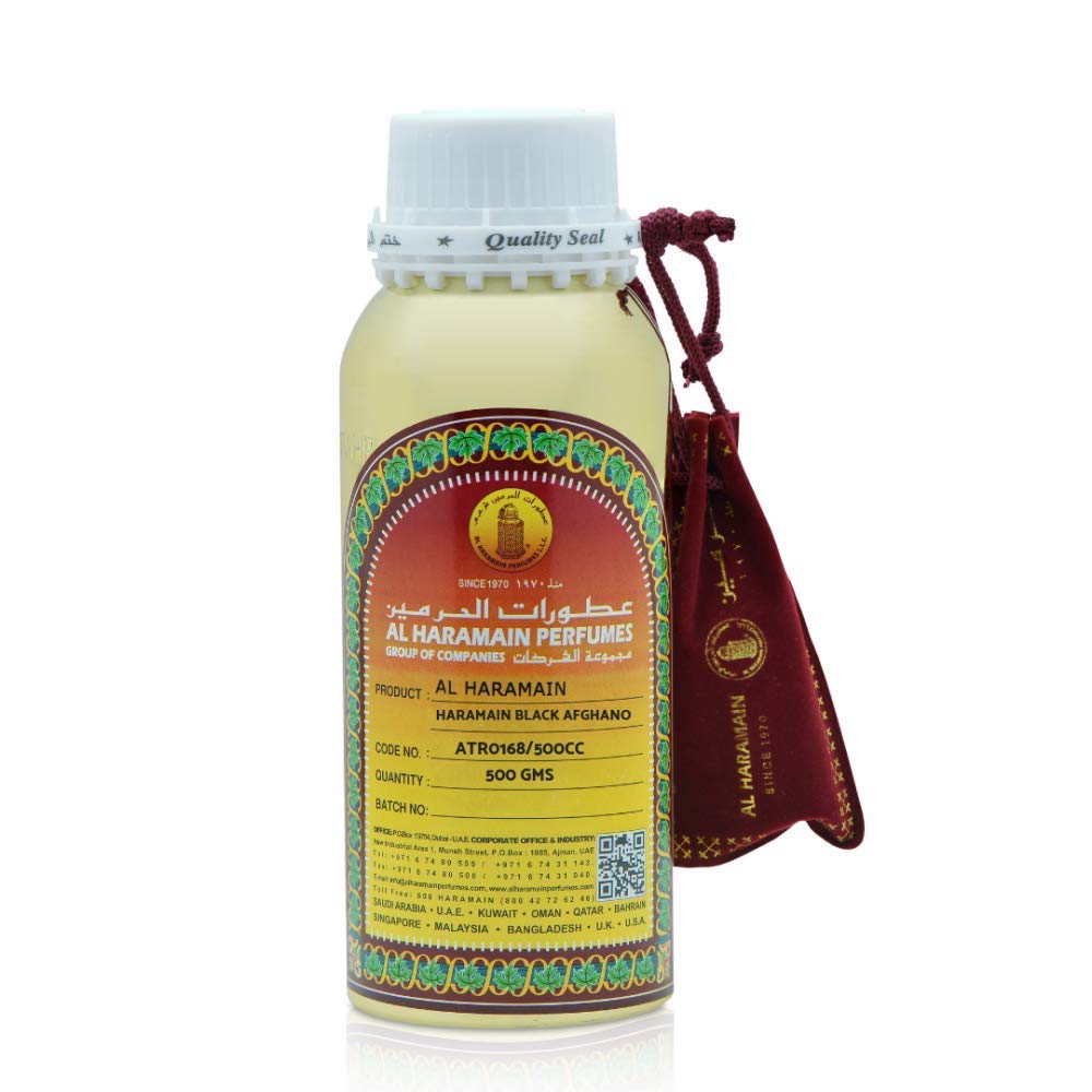 Haramain Black Afghano 500cc- 500 g