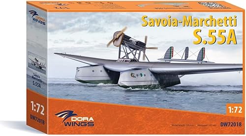 Miniatura 2 de 72018-172 Savoia-Marchetti S.55A Escala de plástico Kit de modelo