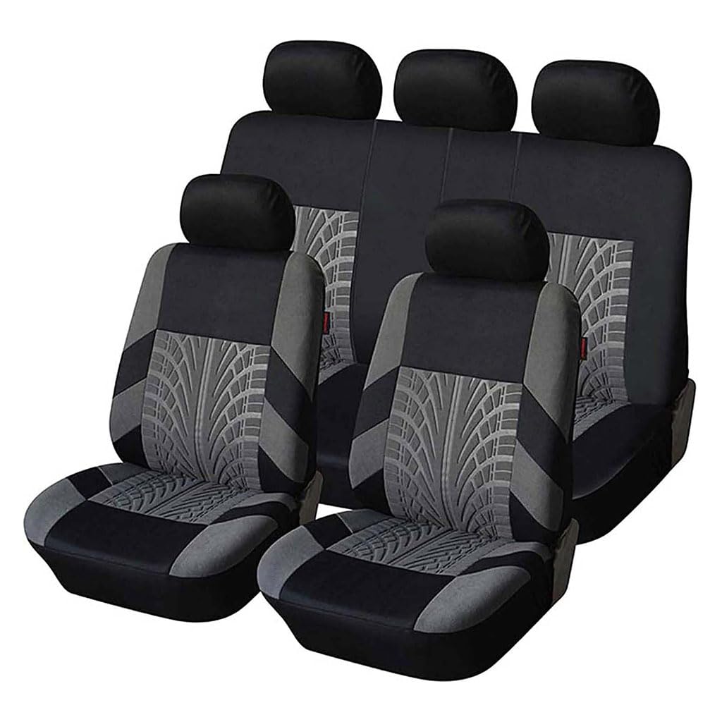 Car Seat Covers for Mitsubishi Pajero Sport Xpander Eclipse Cross ASX L200 Outlander EX PHEV, Full Set Seat Protectors Covers Front Rear Comfort Seat Cover Interior Accessories,E