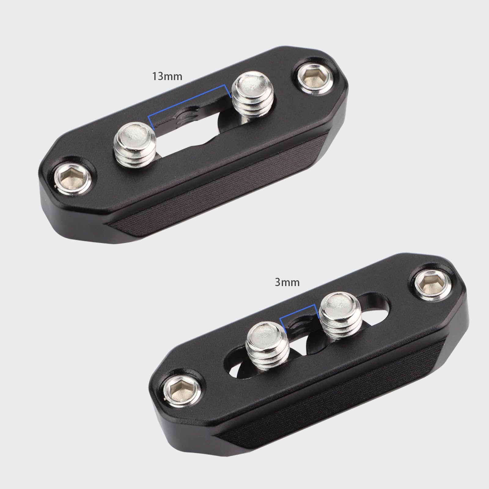 LEFTFOTO Maniglia superiore in legno e metallo impugnatura a sgancio rapido con kit ferroviario NATO, con morsetto NATO compatibile con supporto video per gabbia per fotocamera, anti-spegnimento