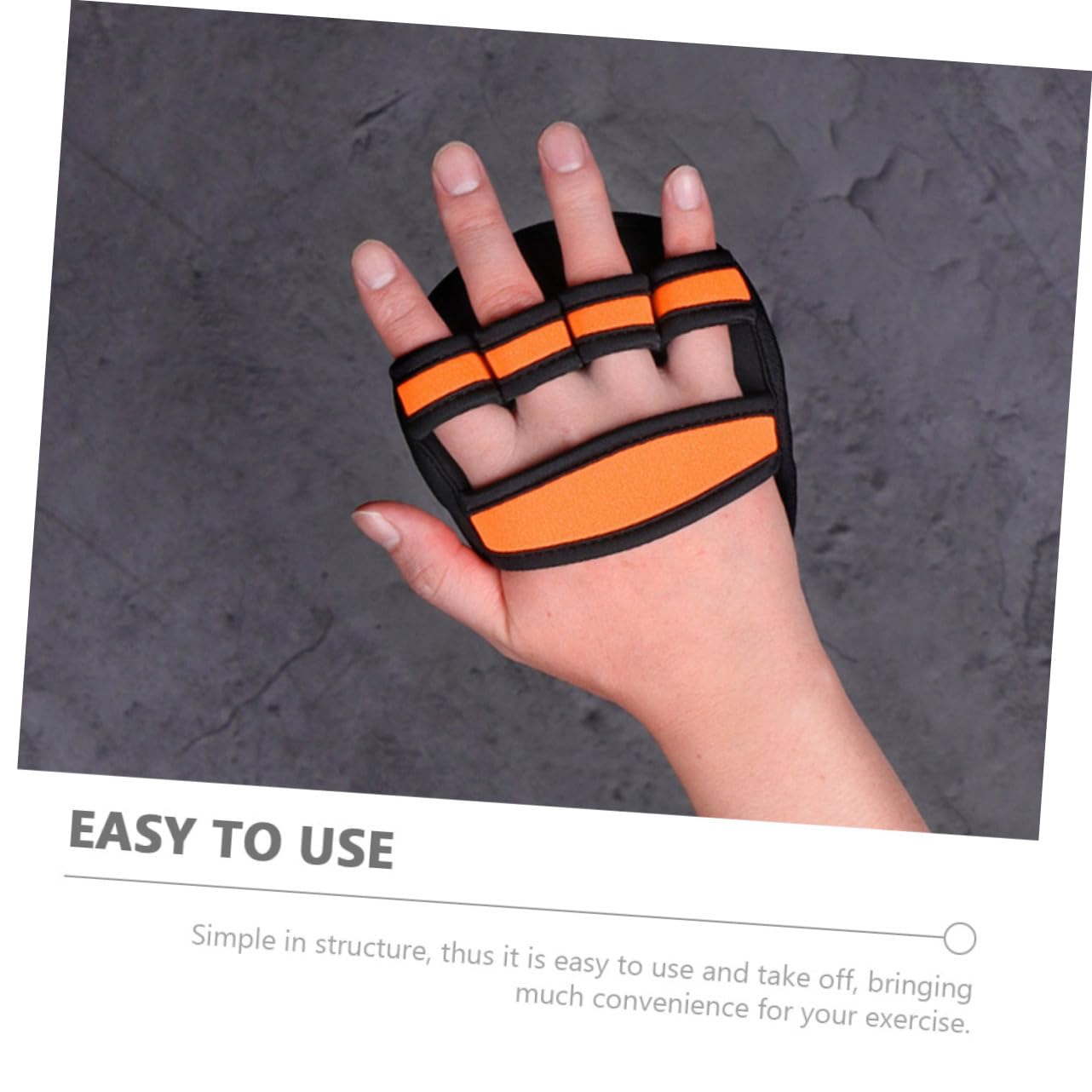 BESPORTBLE Guantes De Levantamiento De Pesas Apretones Hacer Ejercicio Guantes Hombre Guantes De Gimnasia De Los Hombres Guantes De Entrenamiento para Mujer Agarre Orange Neopreno