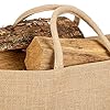 La Cordeline Sac Cabas Réutilisable Toile de Jute 29L 45x21x39cm, Sac de Courses, sac à Buches #5