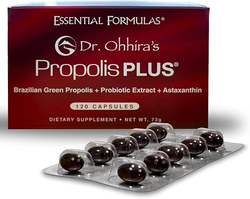 Dr. Ohhira's Propolis Plus con propóleo verde brasileño 120 cápsulas
