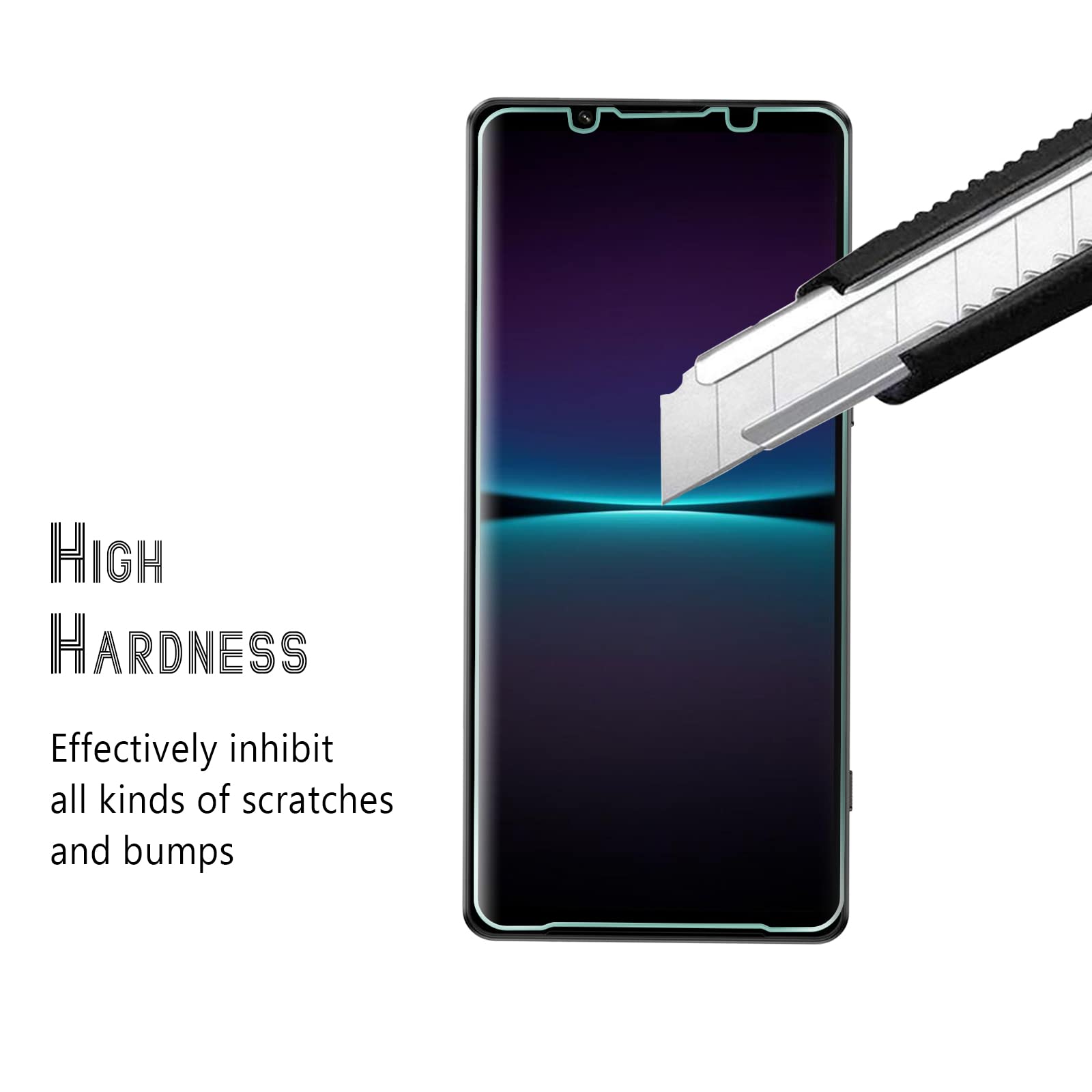 2x Se® 3D Privacy Schutzfolie Für Sony Xperia 1 IV – Anti-Spy, Blasenfrei, FaceID & Fingerabdruck Kompatibel