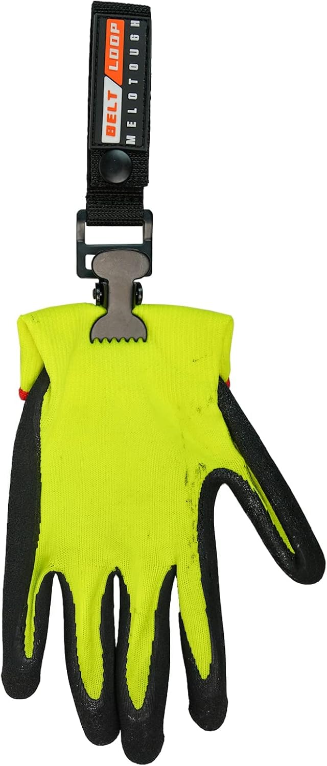 MELOTOUGH Work Glove Holder Glove Strap Quick Leash With Alligator Clip…