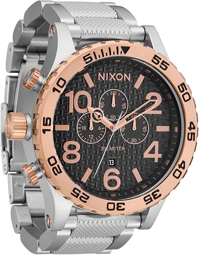 NIXON 51-30 Chrono A1389-300m Water Resistant Men's Analog Fashion Watch (51mm W