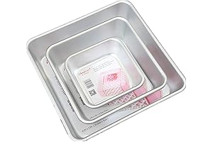 Premium Square Cake Pans Sets for Baking