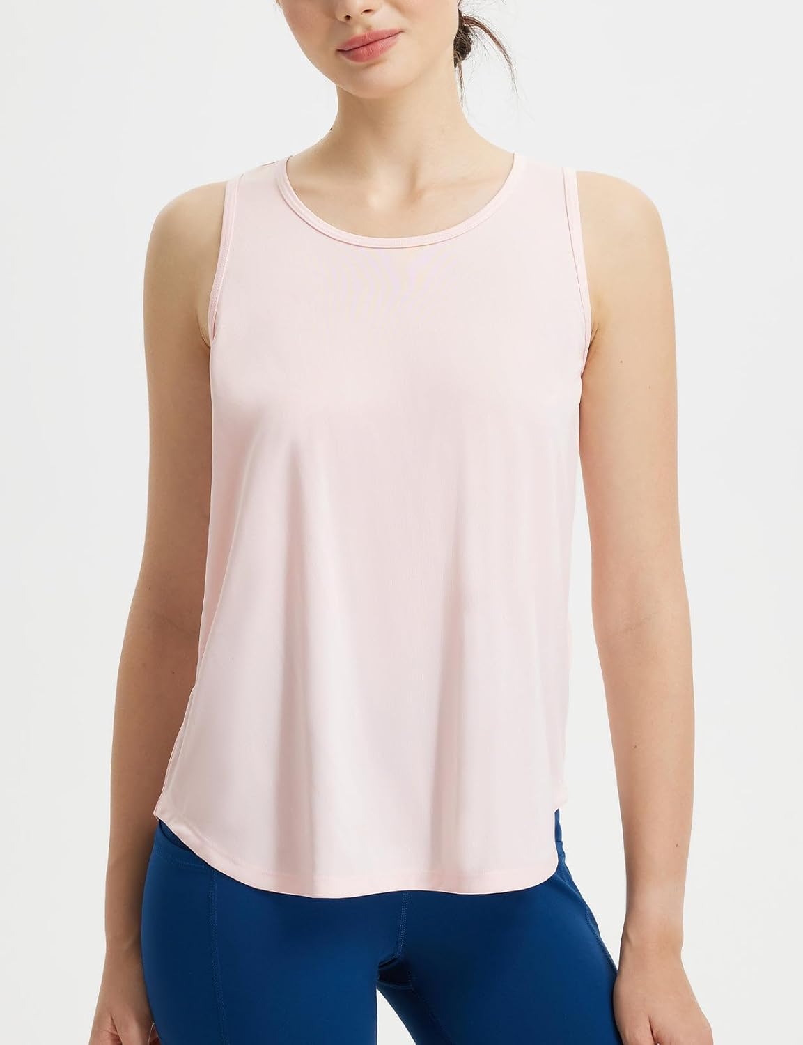 baleaf Women's Workout Tops Racerback Sleeveless Running Athletic Tank Tops Quick Dry Shirts for Sports Gym Exercise - Image 2