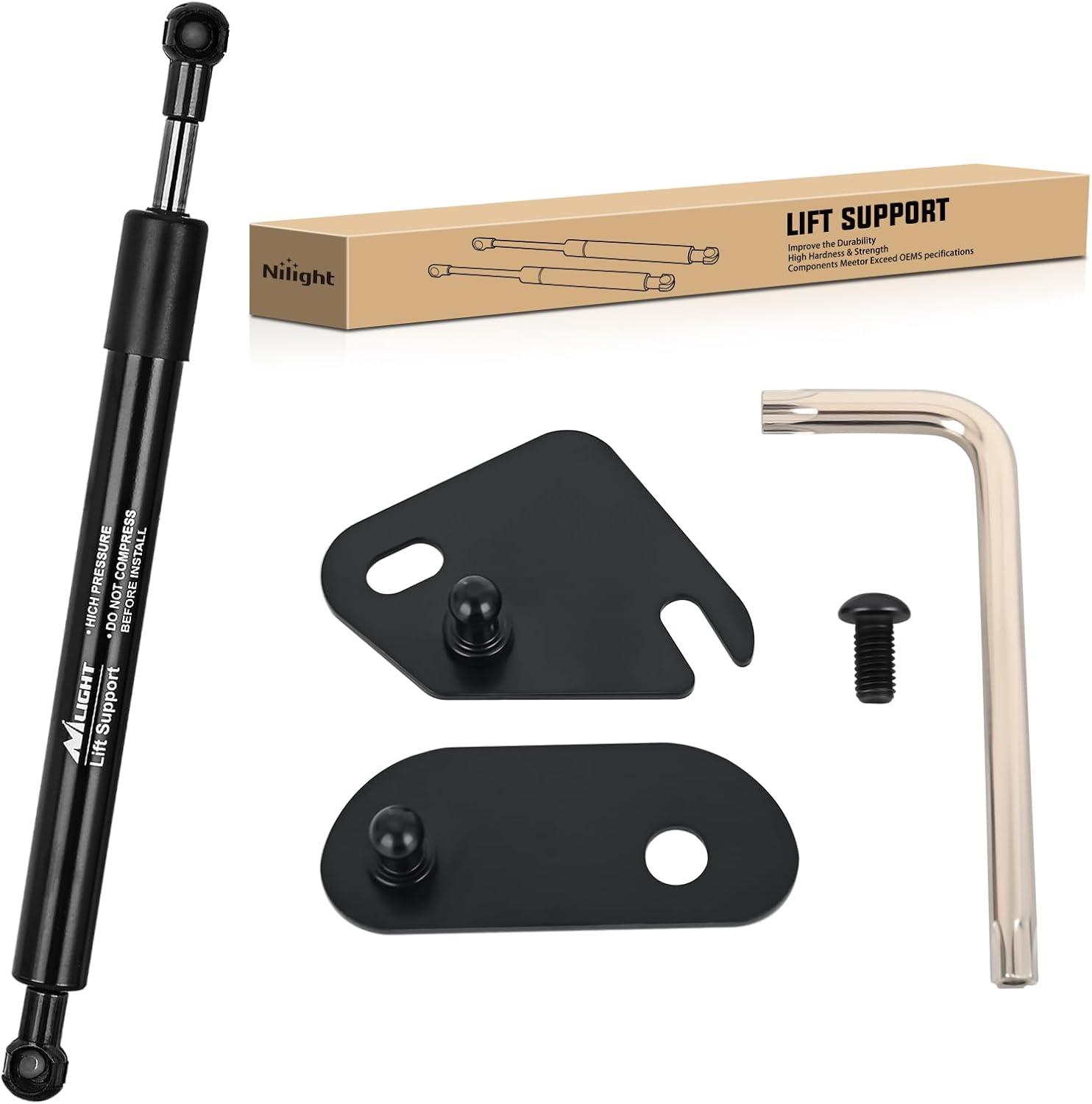 Nilight Pickup Tailgate Assist Shock Accessories for 15-24 Ford F150, Truck Tail Gate Lift Assist Tailgate Shock Damper fit for Ford F-150 2015 2016 2017 2018 2019 2020 2021 2022 2023 2024