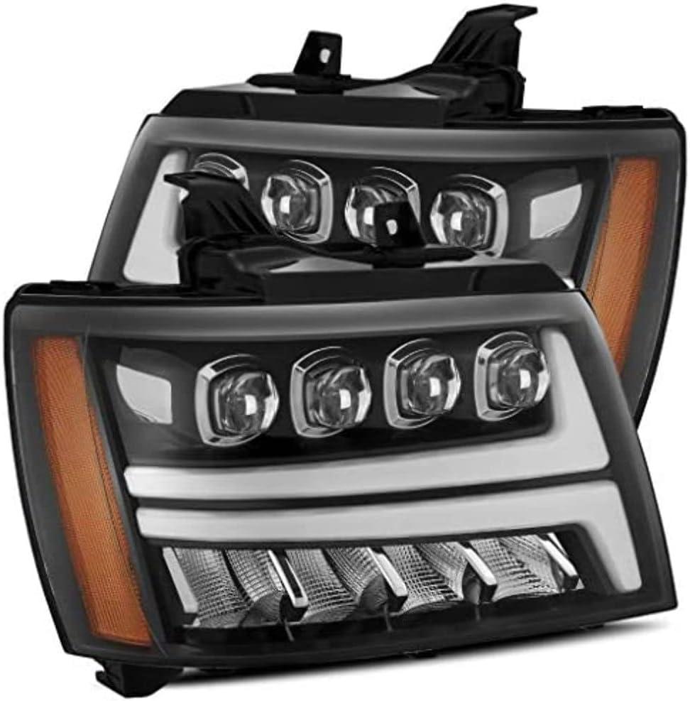 AlphaRex USA 880287 Nova Series LED Projector Headlights fits Chevrolet Tahoe,Clear