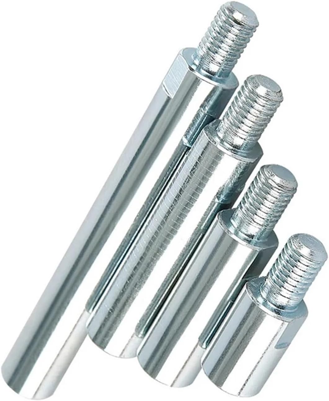 Adapter for Angle Grinder Angle Grinder Holder Adapter Rod Accessories Inlaid Steel M10 Polishing Pad Thread Connection Angle Grinder Extension Rod