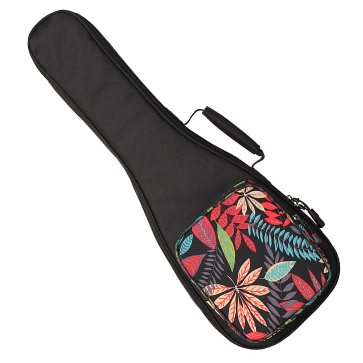 Vaguelly Bolsa de Transporte para Ukelele de Nylon Acolchado Grueso, Doble Correa de Hombro y Bolsillo Frontal Grande para Proteger y Almacenar Accesorios Varios estilos