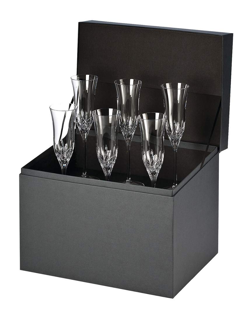 Waterford Lismore Essence Flute Deluxe Gift Box, Set of 6