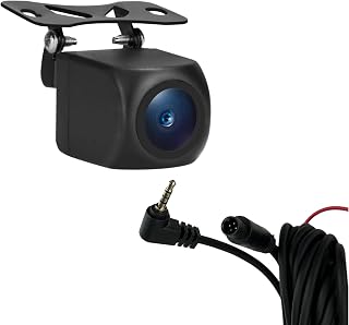 AHD 1080P Backup Camera 4 Pin for Protable Car Stereo 2.5mm Jack Backup Camera AV-in Port Dash Cam Rear Camera Cable,23 Ft 4 Pin to 2.5mm Male Plug