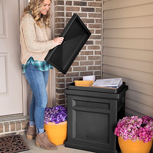 Step2 583199 Express Package Delivery Box, 31"H X 18"W X 23"D, Black #TOP1