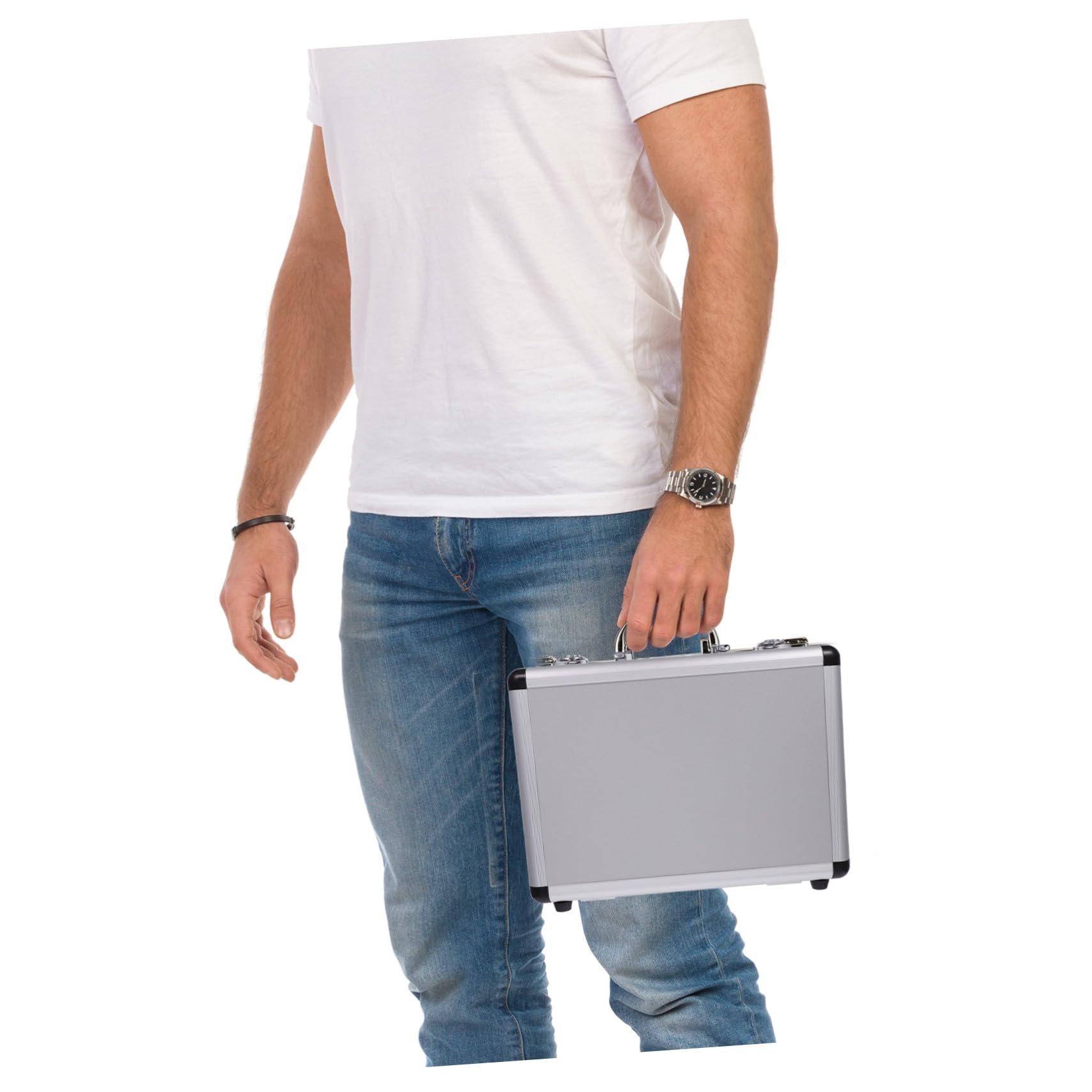 Holibanna Organizer Na Narzędzia Z Pianki Aluminiowej Do Torby Narzędziowej Organizer Do Garażu Wyściełana Walizka Na Narzędzia Z Pianki Małe Pojemniki Przechowywania Z Pokrywkami