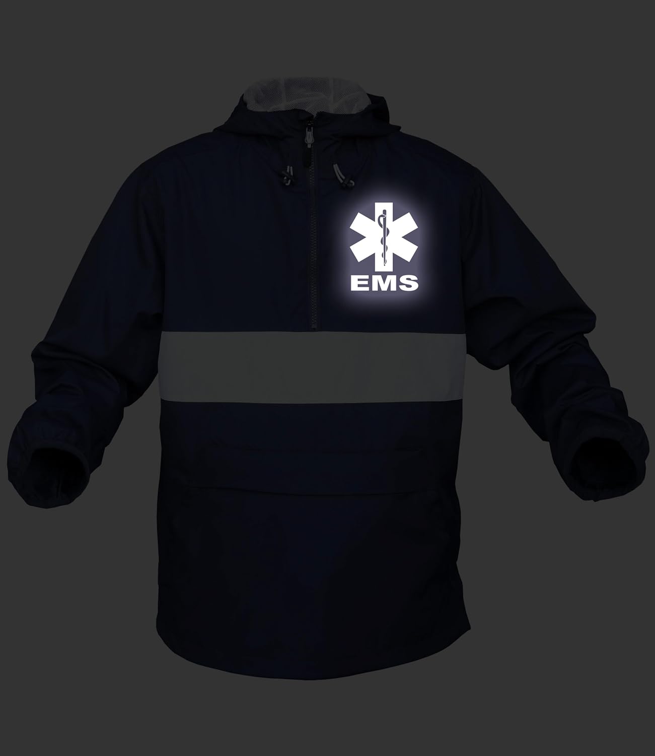 Smart People Clothing EMS Zipped Pocket Anorak Reflective decoration both left chest and back. - Image 4