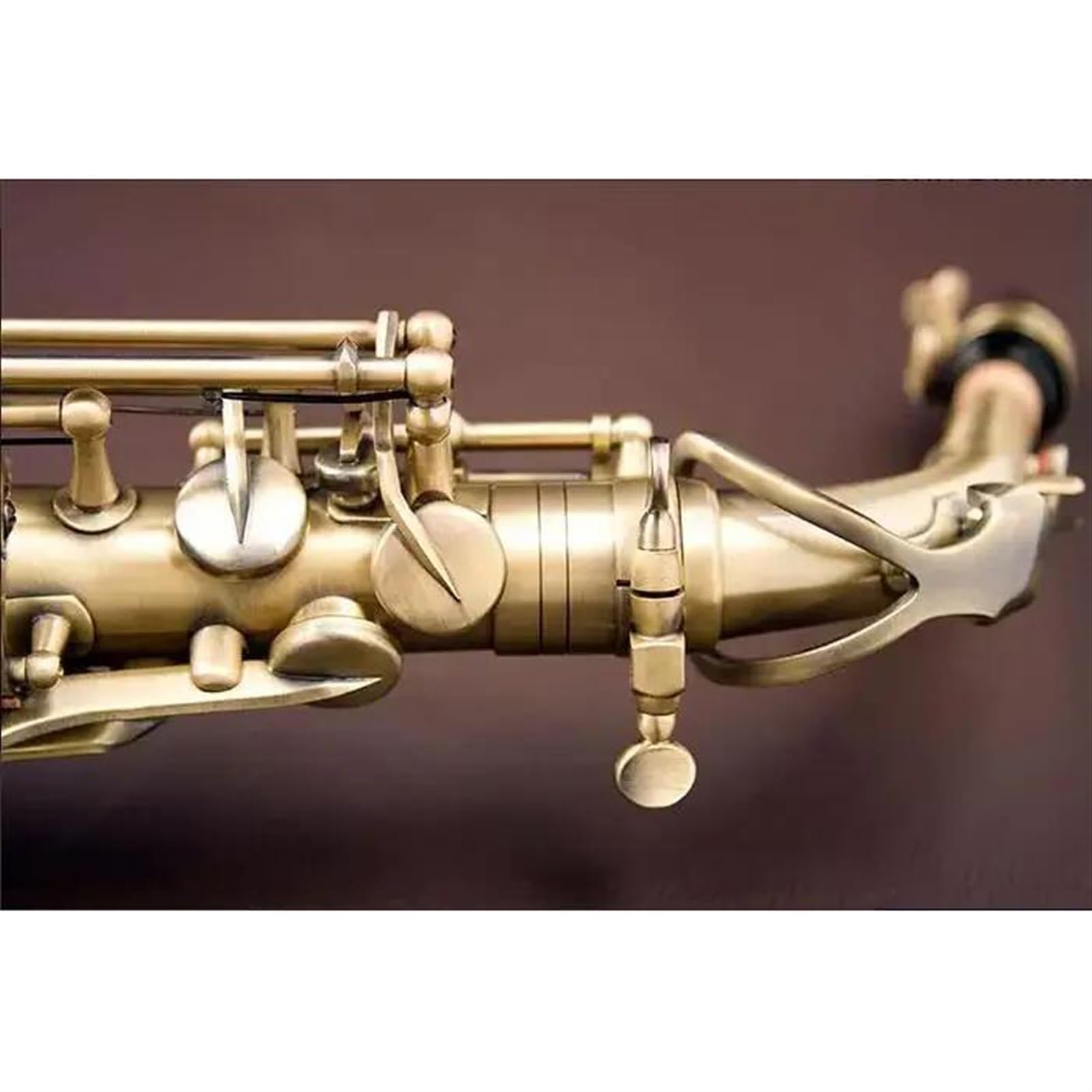 Saxofón Saxofón Alto Simulación Antigua Mi Bemol Saxofón Con Estuche Boquilla Cañas