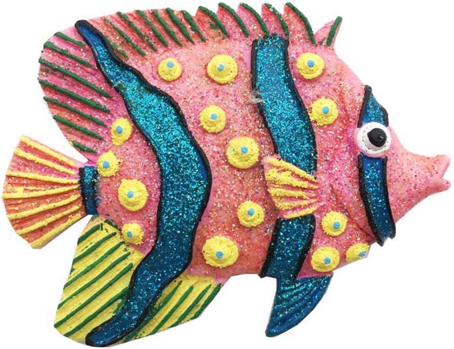 MUYU Magnet 3D Sea Fish Maldives Bali Jamaica Bahamas Greece Fridge Refrigerator Travel Souvenir Gift Home kitchen Decor