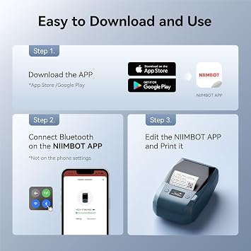 Niimpot M2 2 بوصة صانع تسمية النقل الحراري، 300 Dpi طابعة تسمية بلوتوث، آلة صانع التسمية للمكتب، حديقة، مختبر، المعدات في الهواء الطلق، كابل، مجوهرات، 8-10 سنوات مدة التسمية لا تتلاشى