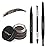 LAVONE Eyebrow Stamp Pencil Kit for Eyebrows Makeup, with Waterproof Eyebrow Pencil, Eyeliner, Eyebrow Pomade, and Dual-ended Eyebrow Brush - Medium Brown