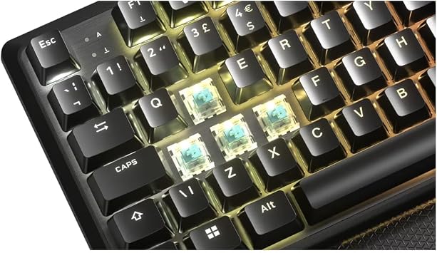 CORSAIR K70 PRO TKL Yüksek Performanslı Hall Etkisi Sensörlü Programlanabilir Oyuncu Klavyesi MGX Switch - Siyah (CH-911911G-TR)