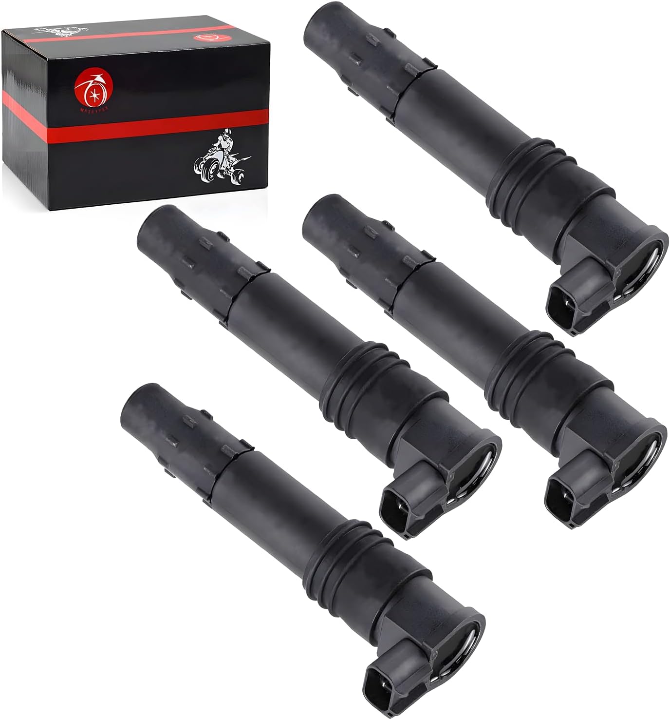 4pcs Ignition Coils For Suzuki GSX-R600 GSX-R750 GSX-R1000 Katana GSX650F Bandit GSF1250 Burgman AN650 Boulevard C109R VLR1800 M109R VZR1800