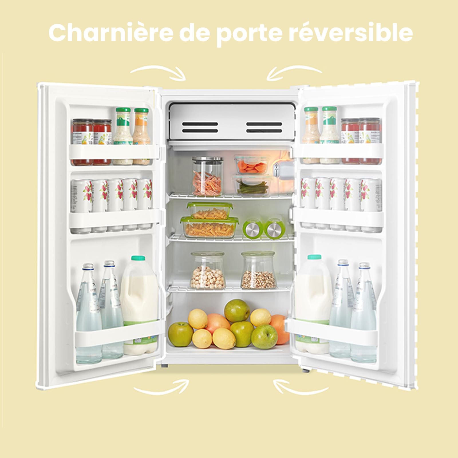 Comfee' RCD93WH2(E) Réfrigérateur à une porte 93 L Blanc