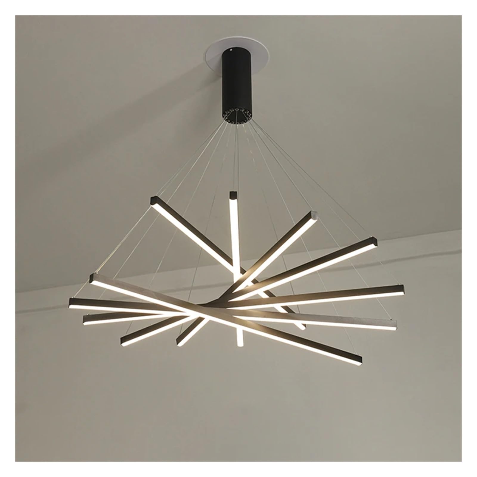 Araña moderna , Luces colgantes LED nórdicas, candelabro de ., iluminación moderna y sencilla, muebles de comedor, lámpara de decoración Compatible with el hogar, iluminación interior(7 heads,Warm lig