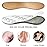 Dr. Foot\'s Heel Grips Liner Insert for Shoes Too Big, Shoe Inserts Liners for Loose Shoes, Preventing Heel Slipping, Rubbing, Non-Slip (Brown)