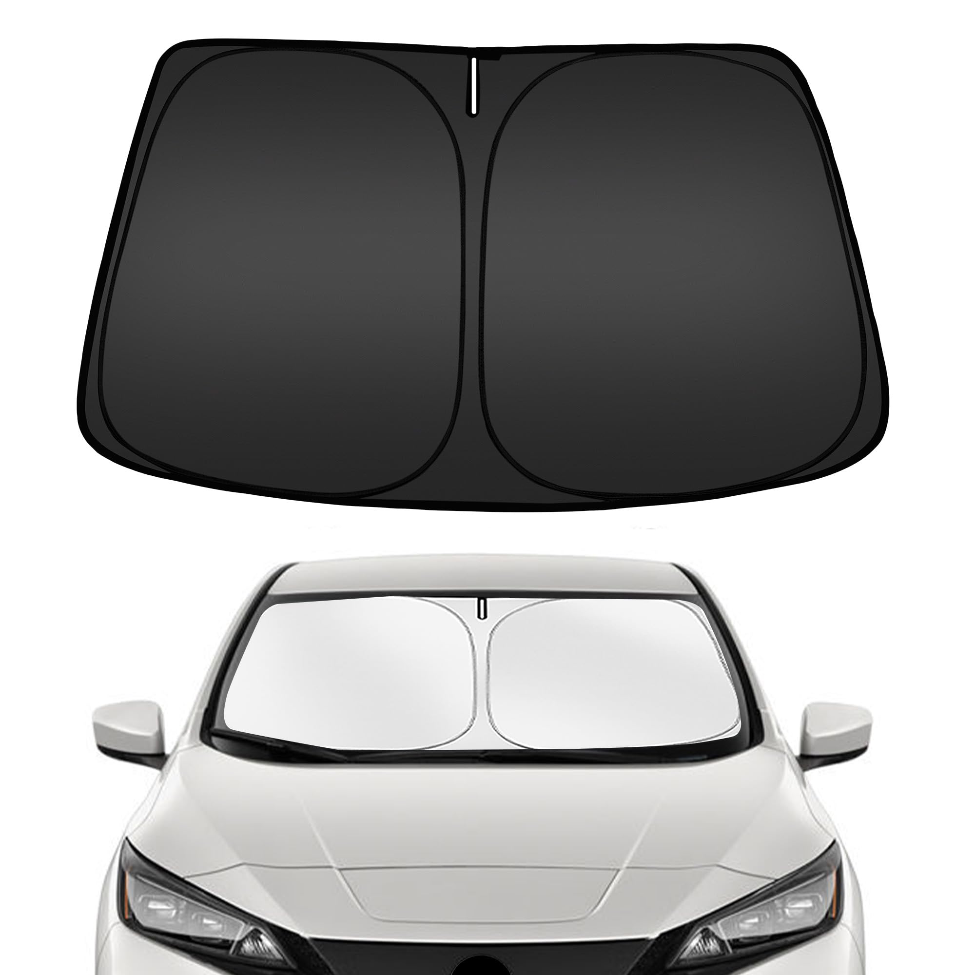 ARISMOTOR Windshield Sun Shade for Ni-ssan Leaf 2018-2025