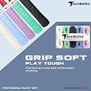 Tennstrike Badminton Rubber Overgrip Box | Pack of 5 | Sweat-Absorbent, Anti-Slip, Tacky, Durable Grips | Multicolor Racket Overgrip Tape for Badminton, Tennis, Pickleball and More gallery image