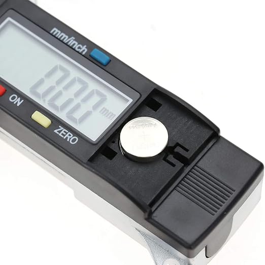 Calibrador Digital de Espesor 0-25 mm con Pantalla LCD miniatura 8