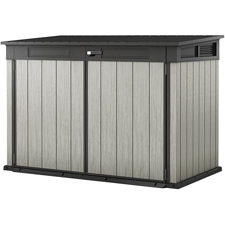 Armario de almacenamiento Keter Grande Store para 3 cubos de basura