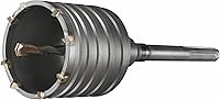 Vista 9 de BOSCH HC8526 - Broca de núcleo de martillo giratorio SDS-Max de 2-58 pulgadas x 22 pulgadas, ideal para aplicaciones en hormigón, gris