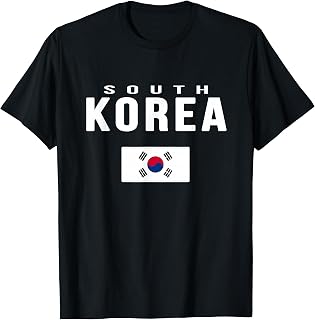 South Korea Korean Flag Gift Souvenir T-Shirt