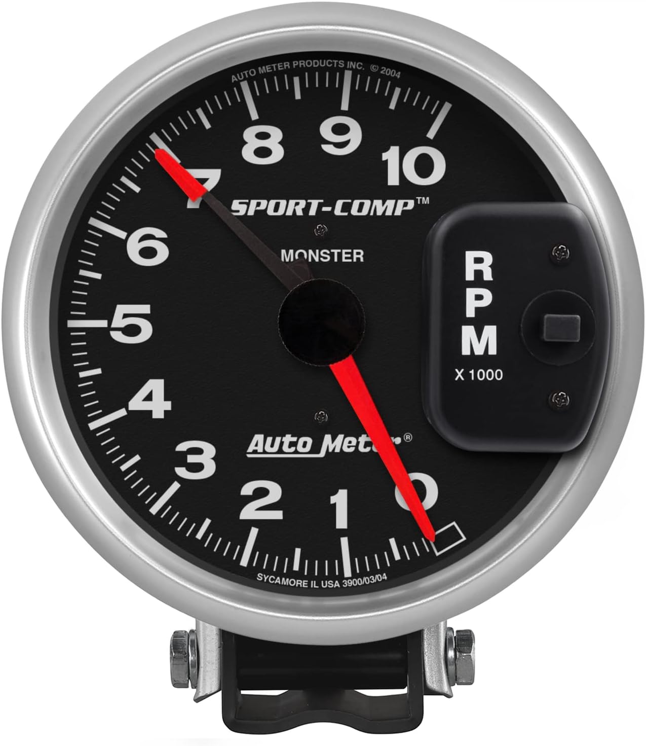 Auto Meter 3900 Sport-Comp Monster Tachometer,5.000 in.