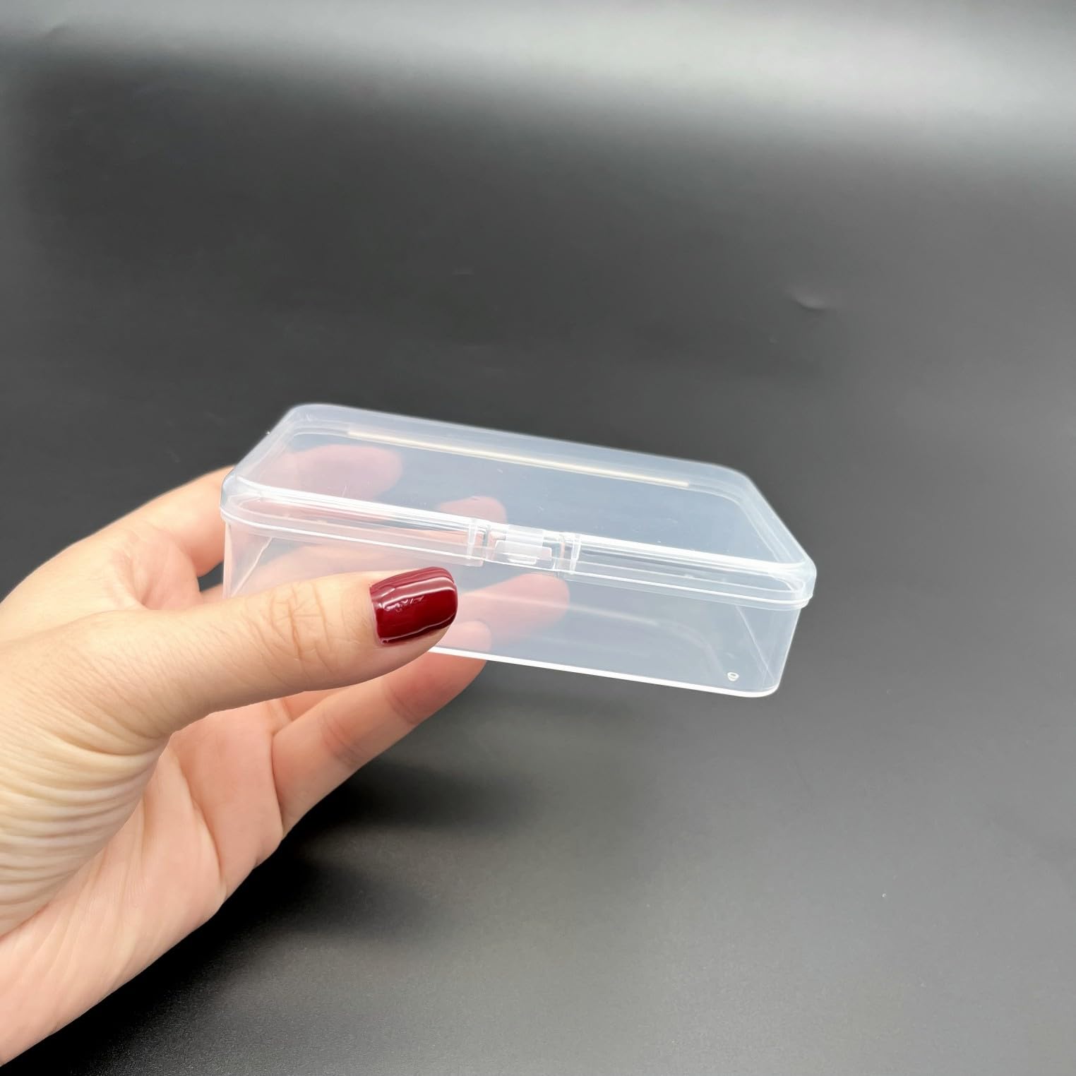 4x Transparente Aufbewahrungsboxen Für Spielkarten – 10,2x7,2x2,5cm, Ideal Für Poker, Sammelkarten & Kleinteile