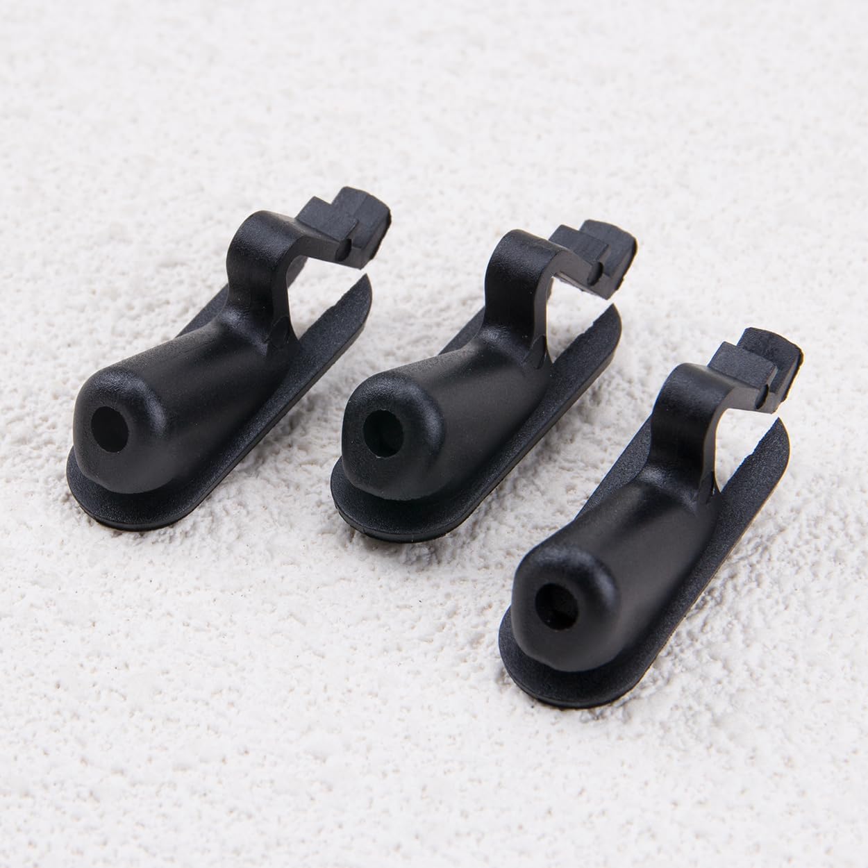 ZORZA 6Pcs Carbon Fibre Bicycle Frame Cable Clips Internal Cable Routing Frame Plugs & Bike Brake Shifter Cables Set for 3mm & 6mm Inner Hole Sizes