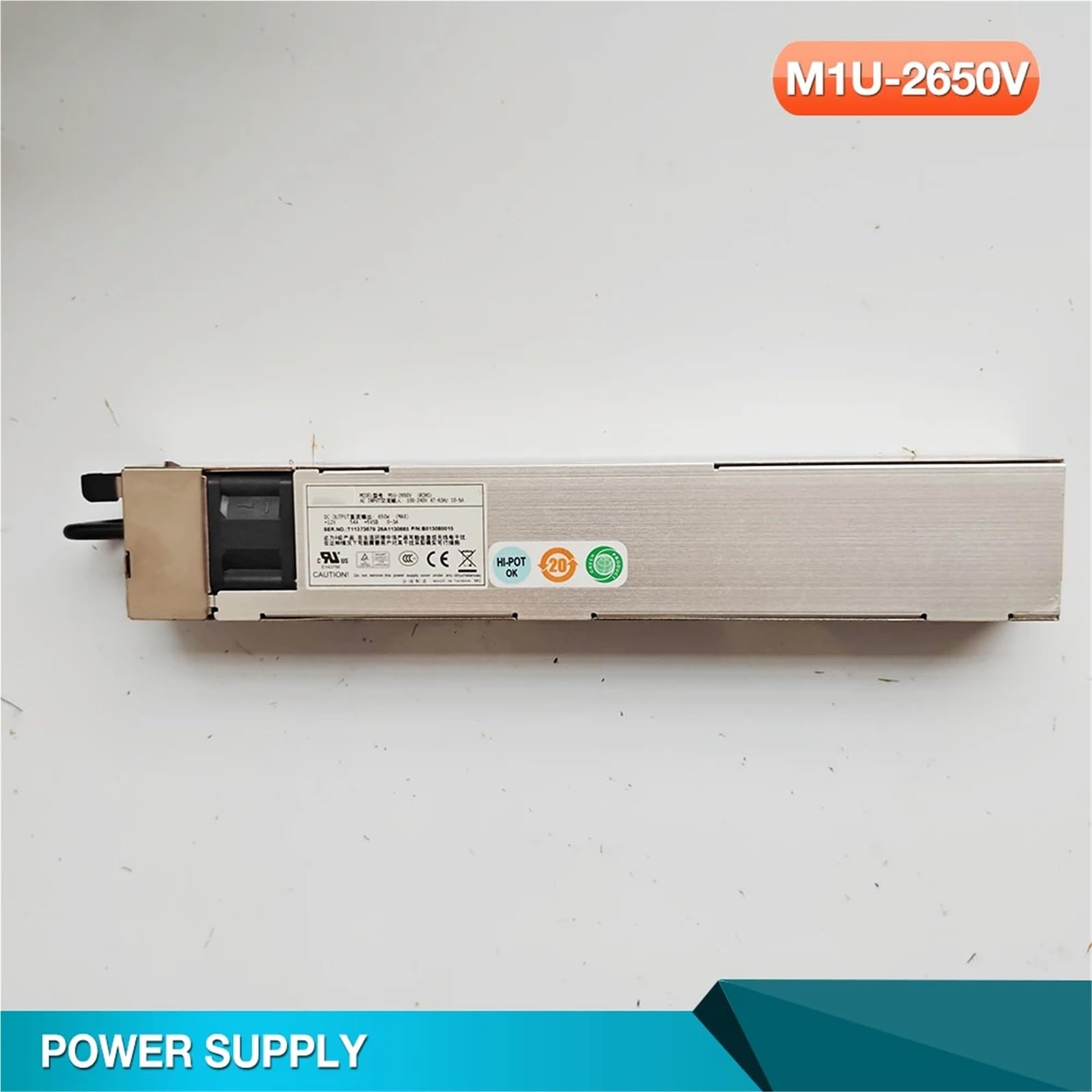 M1U-2650V Fuente de alimentación de Servidor redundante de 650W