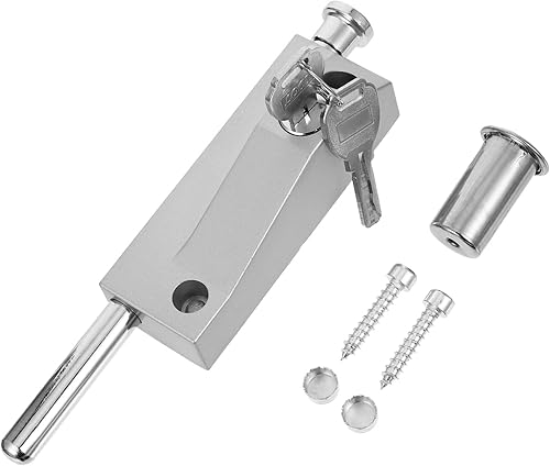 2 unids enchufe Metal Spring Pestillo Pin de resorte Pasador de bloqueo de seguridad oculto Cerradura de puerta automática Cerradura de puerta
