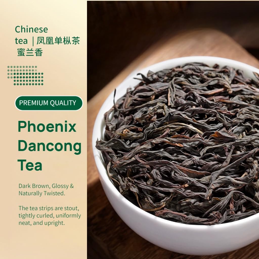 Phoenix Dancong Té Miel Orquídea | Té De Hojas Sueltas | Rico Aroma Floral | Juego De Regalo De Té Premium