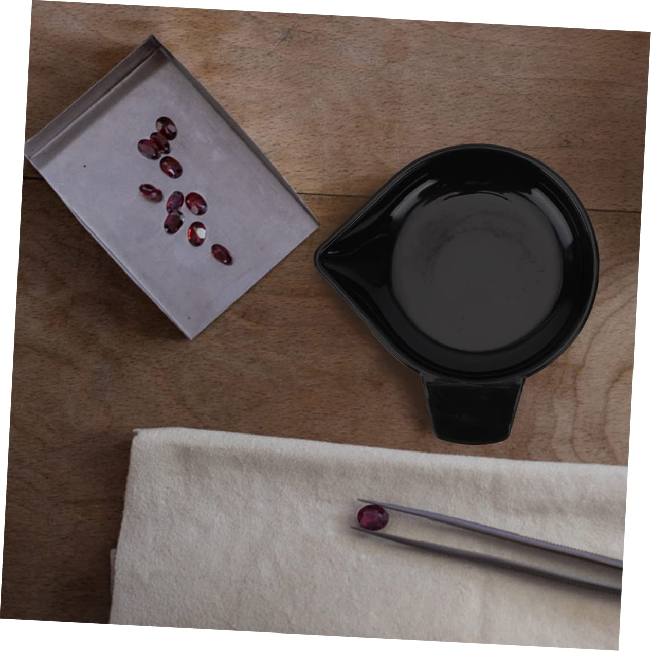 Vassoi Per Pesatura Di Precisione - Set Da 5 In Plastica PP, Diametri 4-8 Cm, Per Gioielli E Bilance Elettroniche - Foto 7