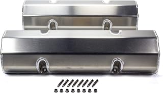 Moroso 68328 Valve Covers, Fits Small Block Chevy, Perimeter Bolt Heads, Fabricated Aluminum
