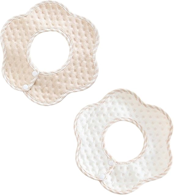 Amazon Co Jp スタイ よだれかけ よだれたっぷりの赤ちゃんも安心の防水性 シンプルな合わせやすい柄 オーガニックコットン 綿 100 ベビービブ 360 男の子 女の子 セット L 2枚入り ベビー マタニティ