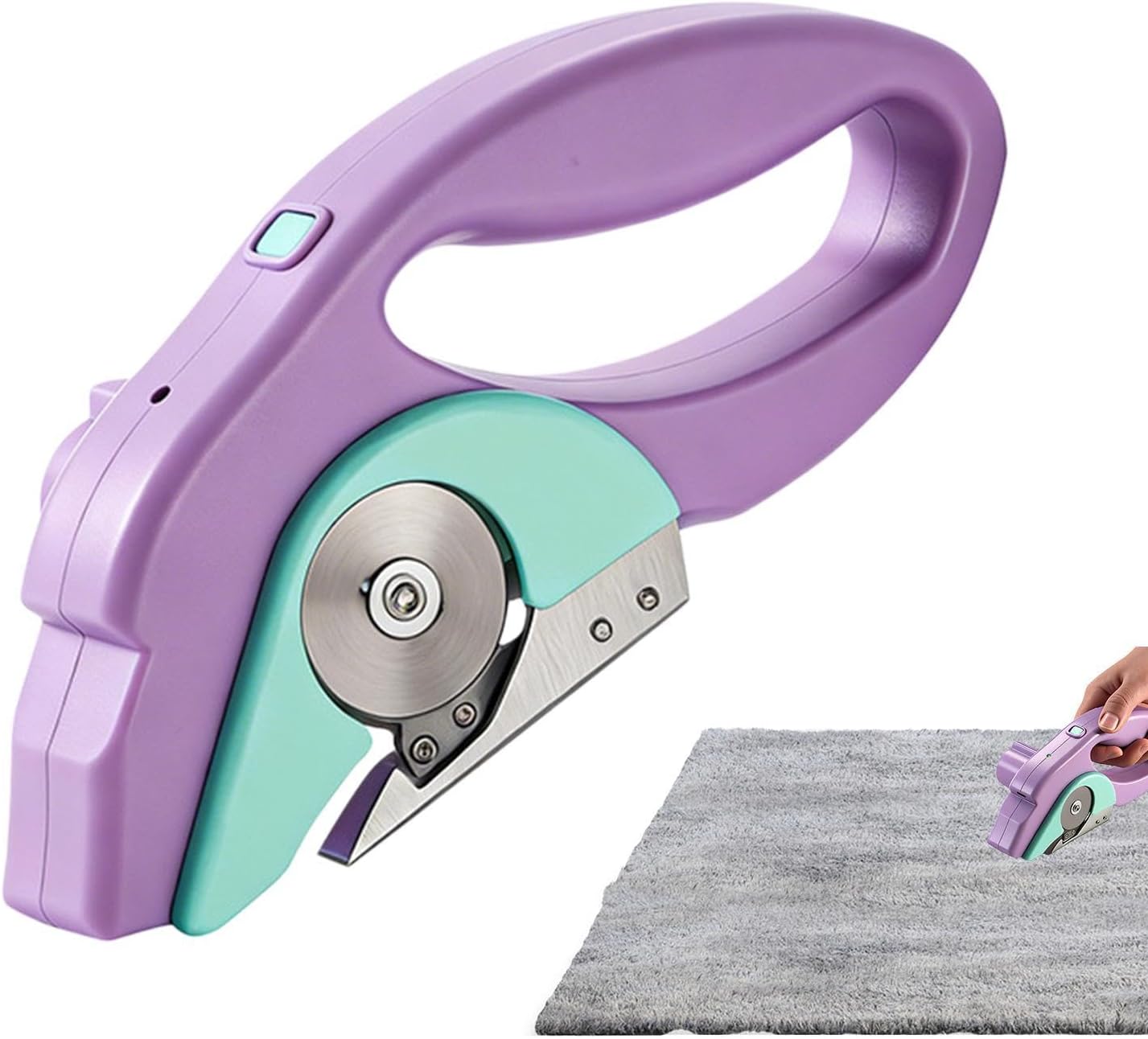 Handheld Cutting Tool, Ergonomic Fabric Scissors, Cordless High Speed Trimmer, Electric Cardboard Cutter Machine, Portable Packaging Unboxing Device, Power Tool for Carpet, Paper, Cloth