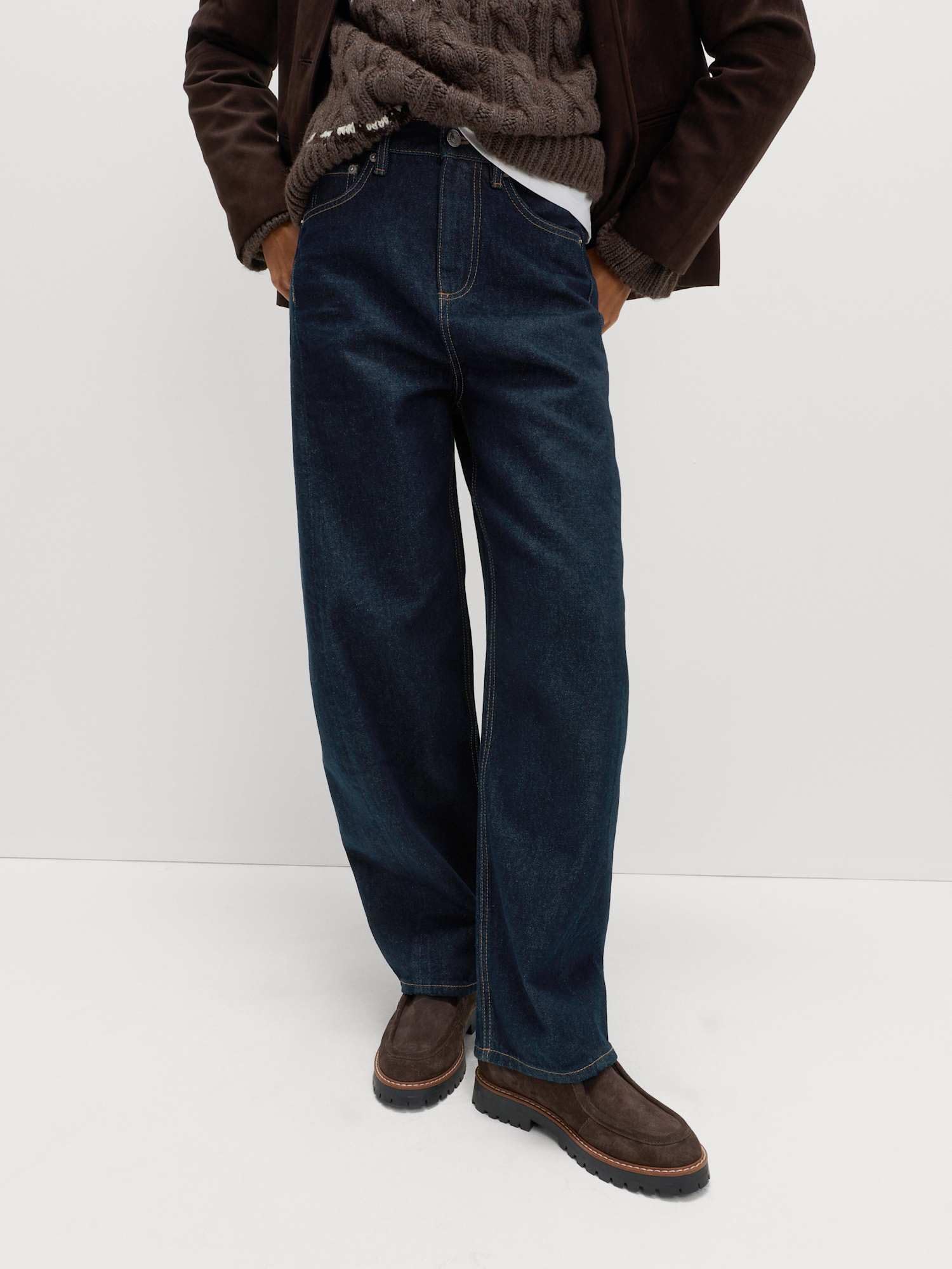 Marks & Spencer Damen Baumwolle Hose Regular